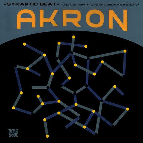 the album cover for Akron - Synaptic Beat