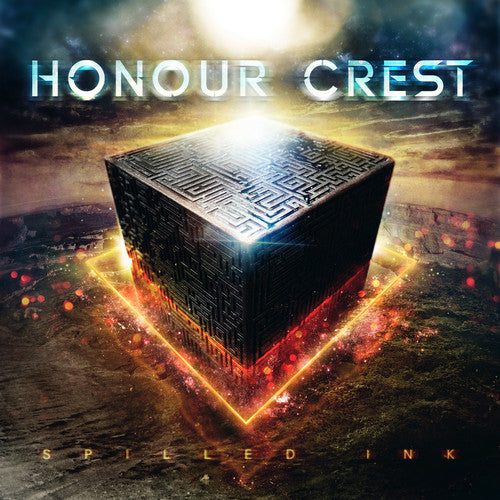 the album cover for Honour Crest - Spilled Ink