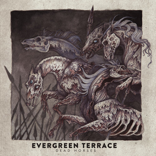 the album cover for Evergreen Terrace - Dead Horses