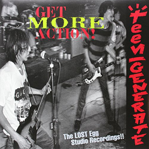 the album cover for Teengenerate - Get More Action