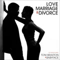 the album cover for Toni Braxton - Love Marriage & Divorce