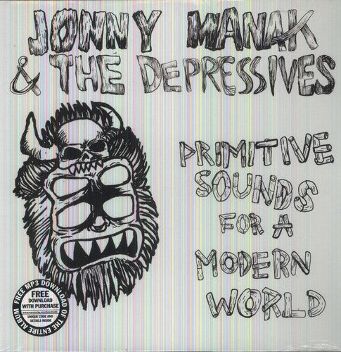 the album cover for Jonny Manak - Primitive Sounds for a Modern World