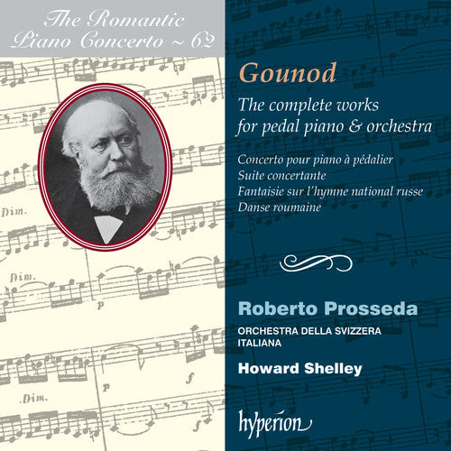 the album cover for Gounod / Prosseda / Shelley - Romantic Piano Concerto 62