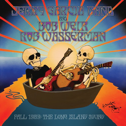 the album cover for Jerry Garcia Band - Fall 1989: The Long Island Sound