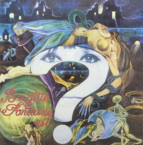 the album cover for Brigitte Fontaine - Brigitte Fontaine Est...Folle
