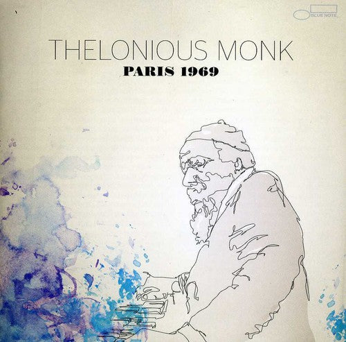 the album cover for Thelonious Monk - Paris 1969 [Deluxe w/DVD]