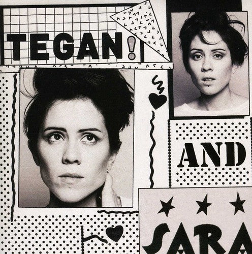 the album cover for Tegan and Sara - Guilty As Charged / I Run Empty