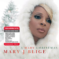the album cover for Mary J. Blige - A Mary Christmas: Deluxe Edition