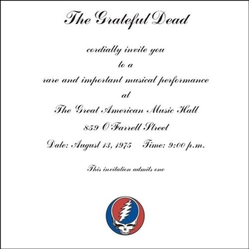 the album cover for Grateful Dead - One From The Vault [Remastered 3-LP Set]