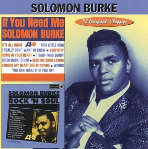 the album cover for Solomon Burke - If You Need Me / Rock N Soul
