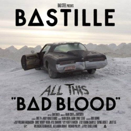 the album cover for Bastille - All This Bad Blood