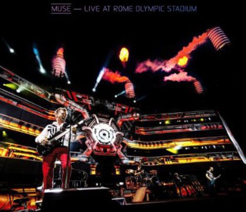 the album cover for Muse - Live at Rome Olympic Stadium