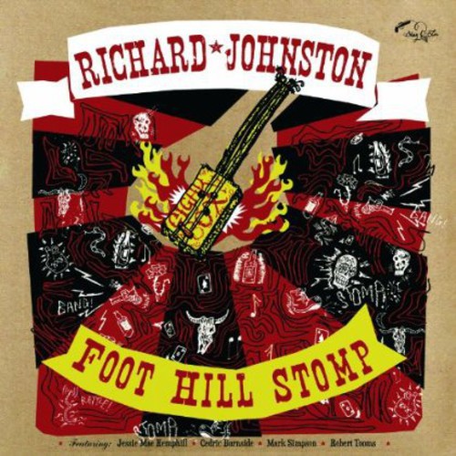 the album cover for Richard Johnston - Foot Hill Stomp