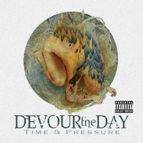 the album cover for Devour the Day - Time & Pressure