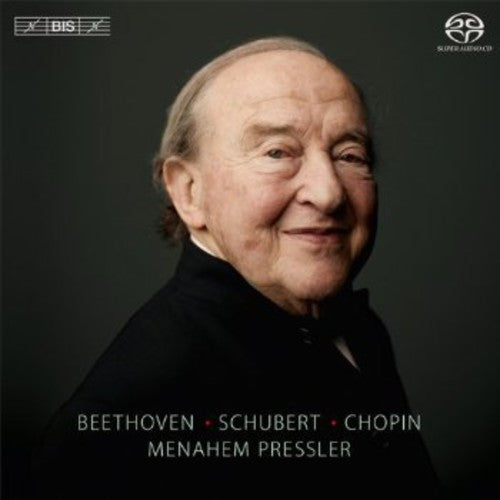 the album cover for Menahem Pressler - Beethoven Schubert & Chopin