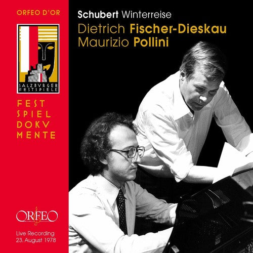 the album cover for Schubert / Fischer-Dieskau / Pollini - Winterreise