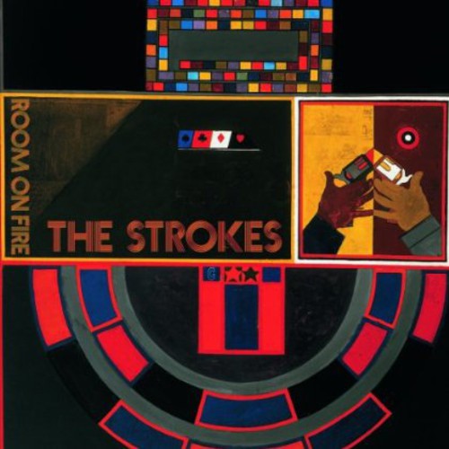 the album cover for The Strokes - Room On Fire [Import LP]