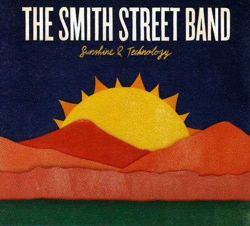 the album cover for The Smith Street Band - Sunshine and Technology