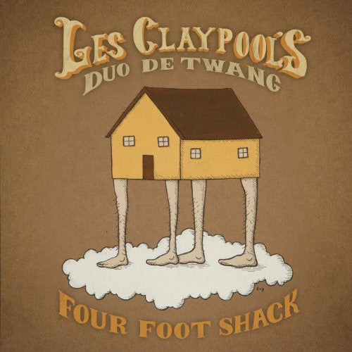 the album cover for Les Claypool's Duo De Twang - Four Foot Shack [Vinyl]