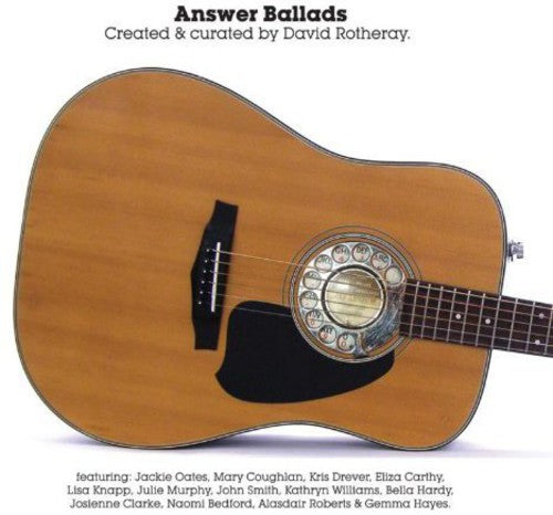 the album cover for David Rotheray - Answer Ballads [Import]