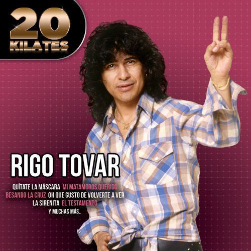 the album cover for Rigo Tovar - 20 Kilates