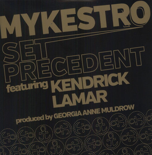the album cover for Mykestro - Set Precedent