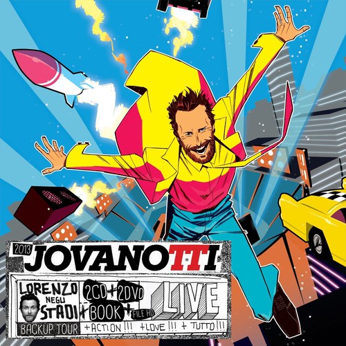 the album cover for Jovanotti - Lorenzo Negli Stadi: Backup Tour