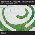 the album cover for Beethoven / Hewitt - Piano Sonatas 4: Piano Sonatas 11 18 & 28