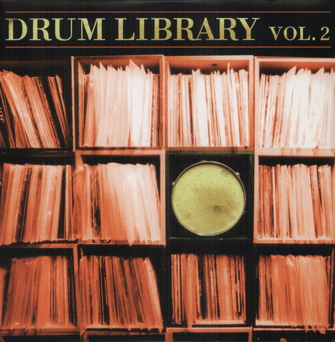 the album cover for Paul Nice - Vol. 2-Drum Library