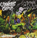 the album cover for Cannabis Corpse/Ghoul - Splatterhash