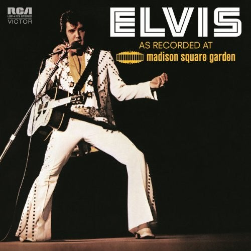 the album cover for Elvis Presley - As Recorded At Madison Square Garden [180 Gram]