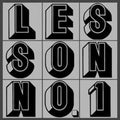 the album cover for Glenn Branca - Lesson No. 1