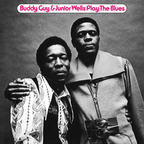 the album cover for Buddy Guy & Junior Wells - Play the Blues