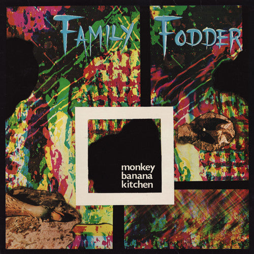 the album cover for Family Fodder - Monkey Banana Kitchen
