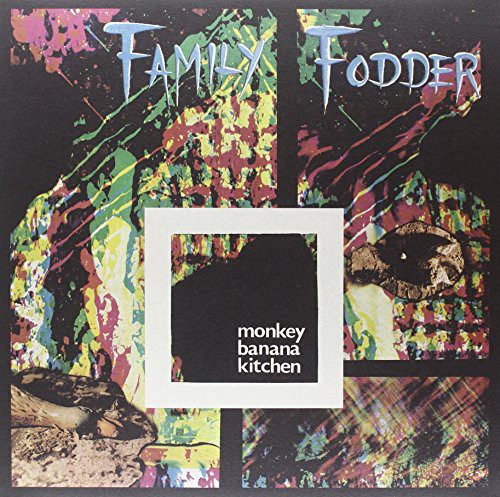 the album cover for Family Fodder - Monkey Banana Kitchen