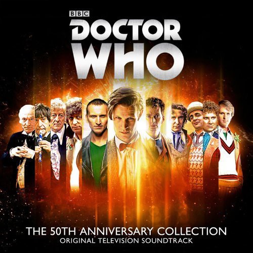 the album cover for Doctor Who 50th Anniversary Collection / OST - Doctor Who:  The 50th Anniversary Collection (Original Television Soundtrack)