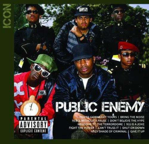 the album cover for Public Enemy - Icon