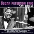 the album cover for The Oscar Peterson Trio - Trio: Live 1953-56