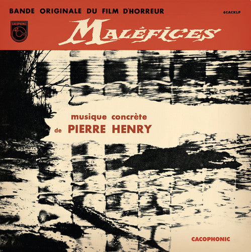 the album cover for Pierre Henry - Malefices