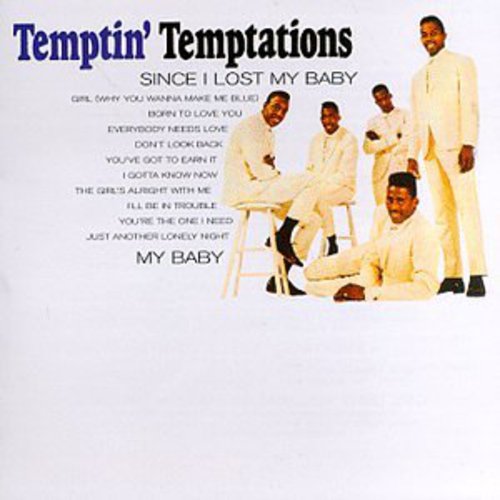 the album cover for The Temptations - Temptin Temptations (remastered)