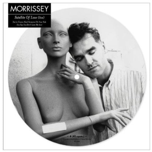 the album cover for Morrissey - Satellite Of Love [7 Inch Picture Disc]