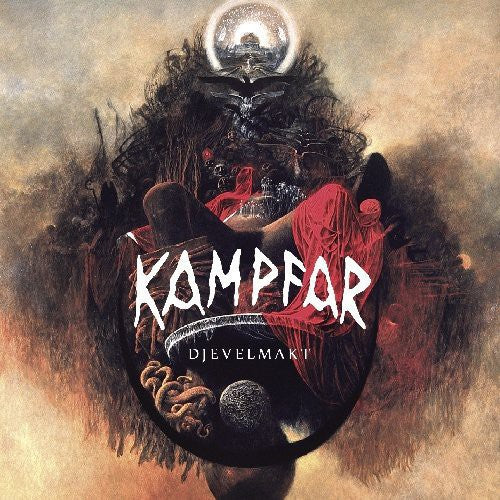 the album cover for Kampfar - Djevelmakt