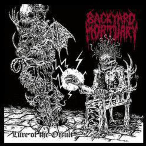the album cover for Backyard Mortuary - Lure of the Occult