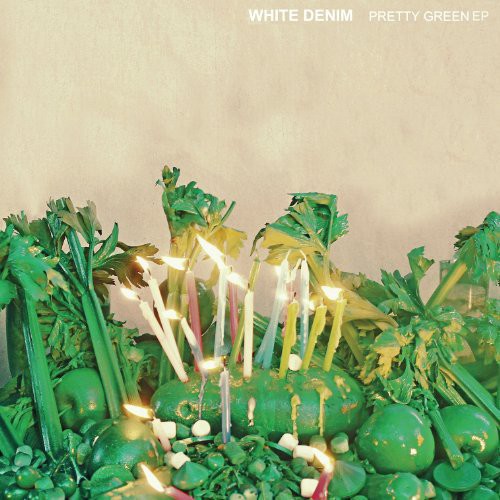 the album cover for White Denim - Pretty Green EP [Vinyl]