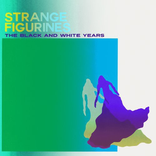 the album cover for Black & White The Years - Strange Figurines