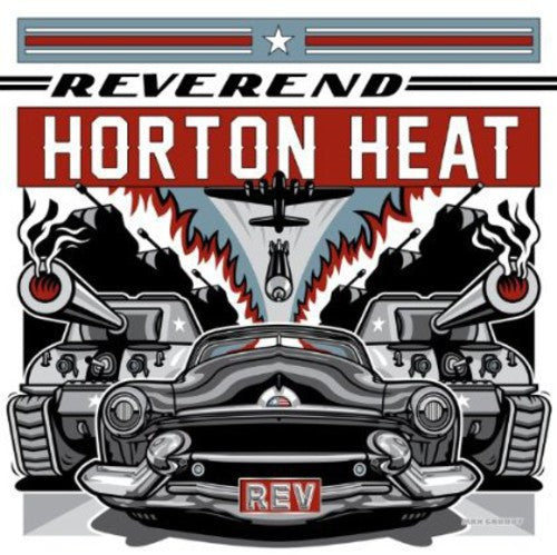 the album cover for Reverend Horton Heat - Rev