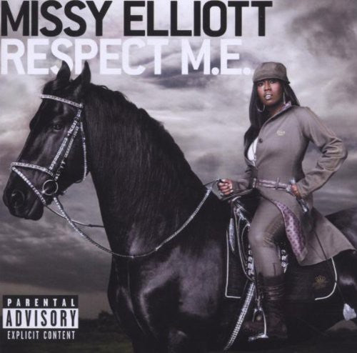 the album cover for Missy Elliott - Respect M.E. Anthology