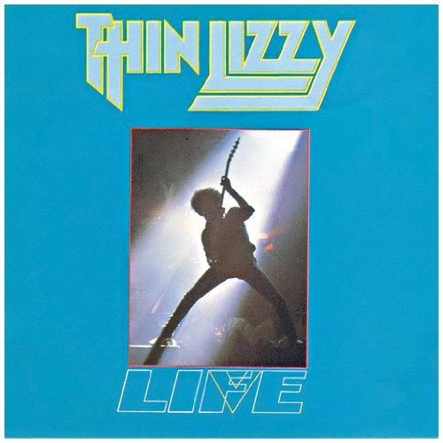 the album cover for Thin Lizzy - LIFE - LIVE