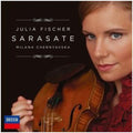 the album cover for Julia Fischer - Sarasate