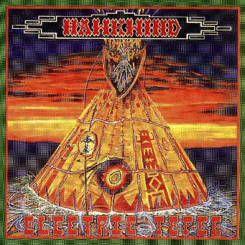 the album cover for Hawkwind - Electric Teepee